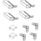 Prime-Line Prime-Line Mill Aluminum 7/16 in. W X 3/4 in. L Screen Frame Kit 1 pk PL7801 - alternate 2
